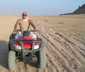 Quad bike in the Camargue