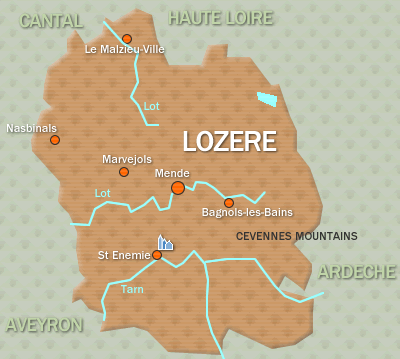 Lozere, Languedoc